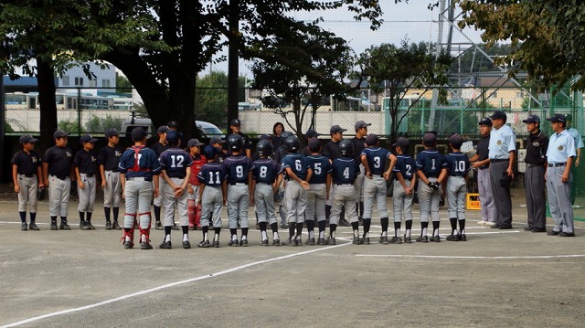 夏季大会は小川ペガサスとの対戦